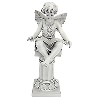 Design Toscano 21" The British Reading Fairy Garden Statue