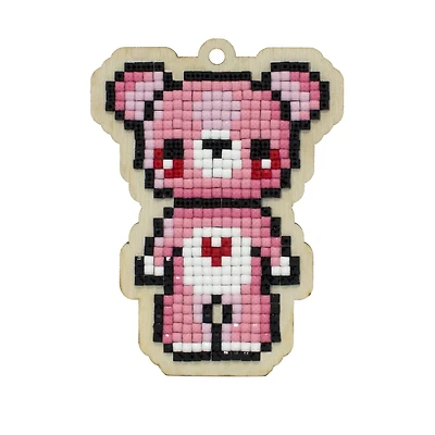 Wizardi Diamond Painting Kit Bear Mary