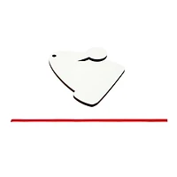 3.25" Hat Hardboard Sublimation Ornaments, 5ct. by Make Market