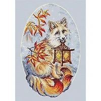LetiStitch Kitsune Counted Cross Stitch Kit