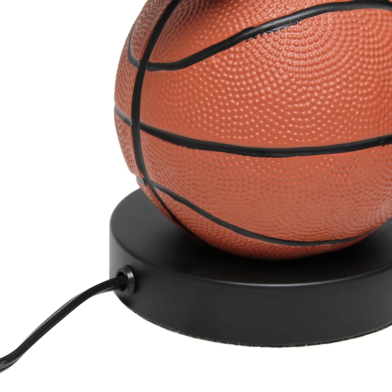 Simple Designs™ 22" Basketball, Baseball, Football Table Lamp with Beige Shade