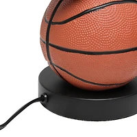 Simple Designs™ 22" Basketball, Baseball, Football Table Lamp with Beige Shade