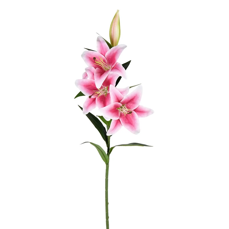Real Touch™ Pink Lily Spray, 2ct.