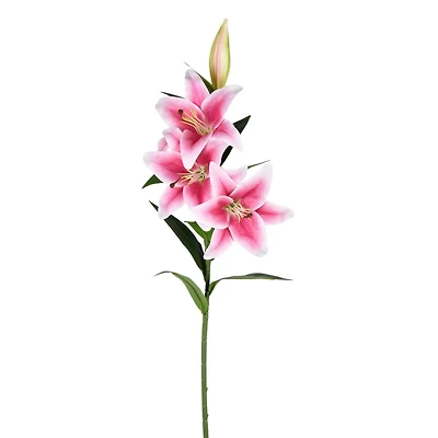 Real Touch™ Pink Lily Spray, 2ct.