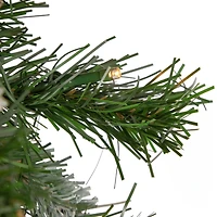 5-Piece Pre-Lit Frosted Verona Berry Pine Artificial Christmas Entryway Set