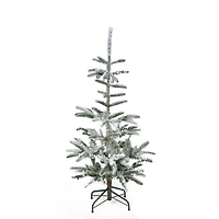 4.5ft. Unlit Nordmann Fir Flocked Artificial Christmas Tree