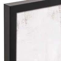 Jewel Flower Basket 20" x 30" Black Framed Canvas