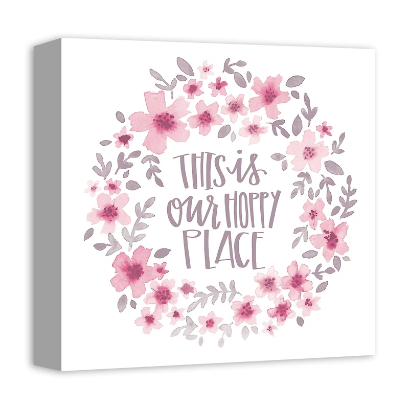 This is Our Hoppy Place Canvas Art