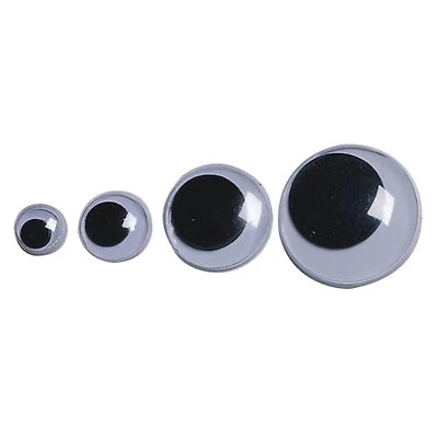 S&S® Worldwide 10mm Black Wiggly Eyes, 1000ct.