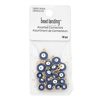 Eye Gold Connectors, 18ct. by Bead Landing™