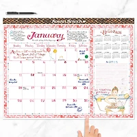 2026 Susan Branch Large Desk Pad Monthly Blotter Calendar