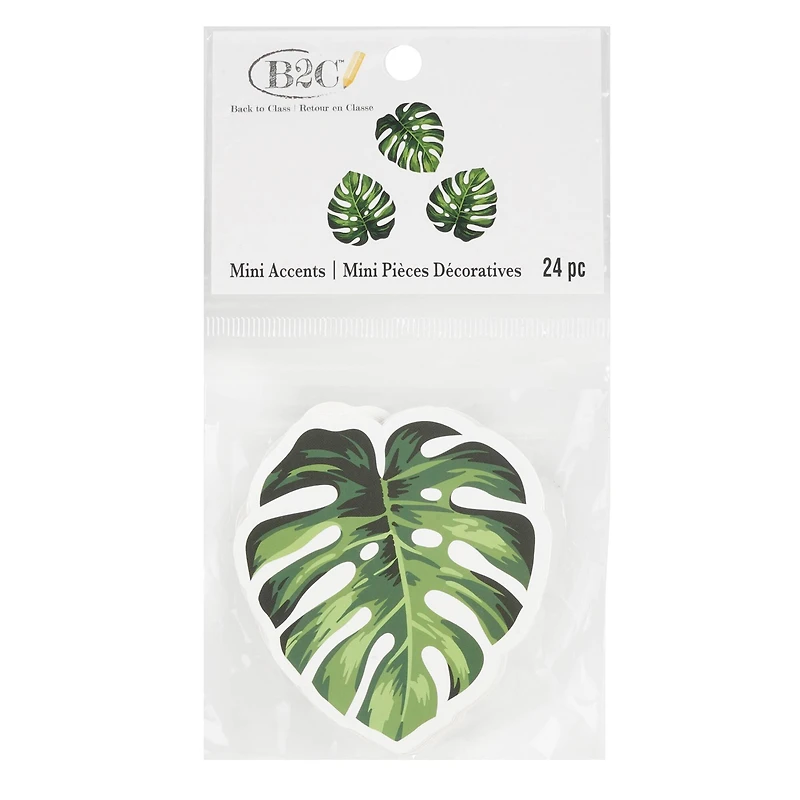 Back to Class Mini Die Cut Monstera Leaf Accents
