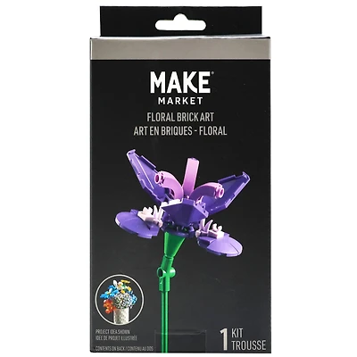 Iris Floral Brick Art Kit by Make Market®