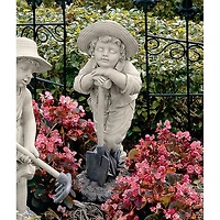 Design Toscano® 22.5" Samuel, Young Gardener Sculpture