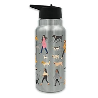 Dog Walking Pattern 32oz. Tumbler