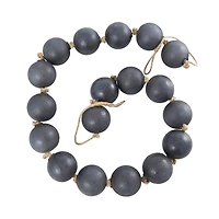 8ft. Extra Long Handmade Glass Beaded Garland with Tassels