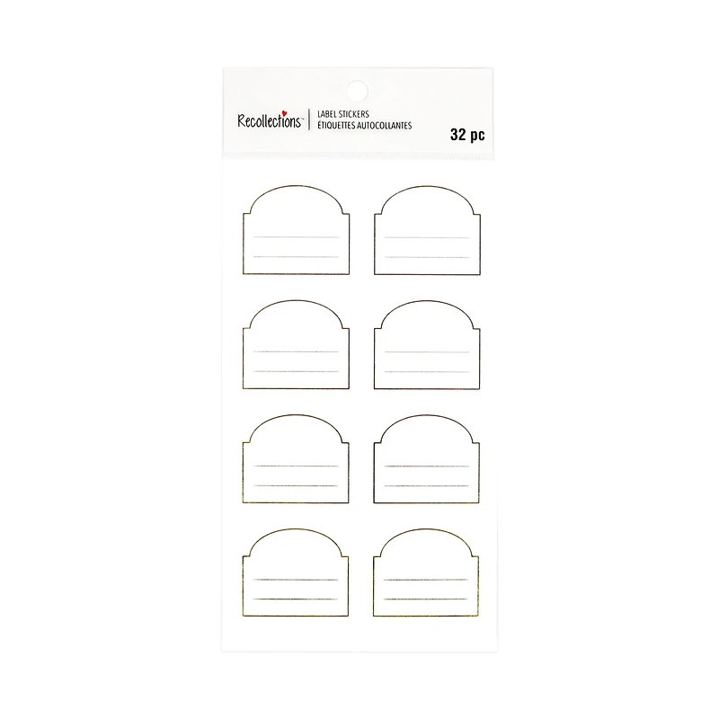 Gold Frame Label Stickers by Recollections™
