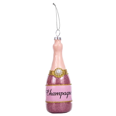 5.75" Pink Champagne Glass Ornament by Ashland®
