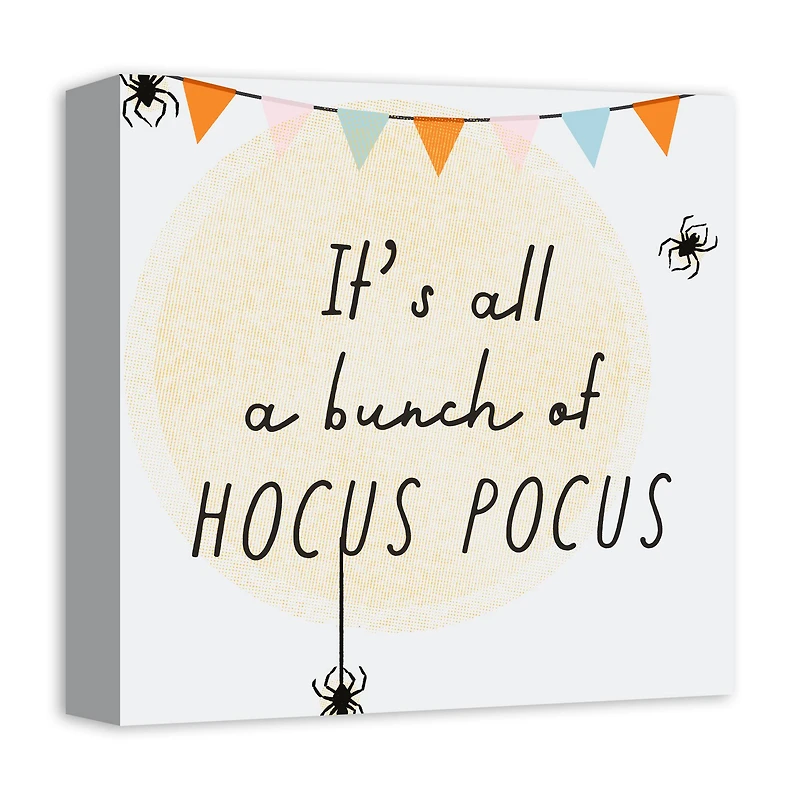 Bunch Of Hocus Pocus Canvas Wall Art