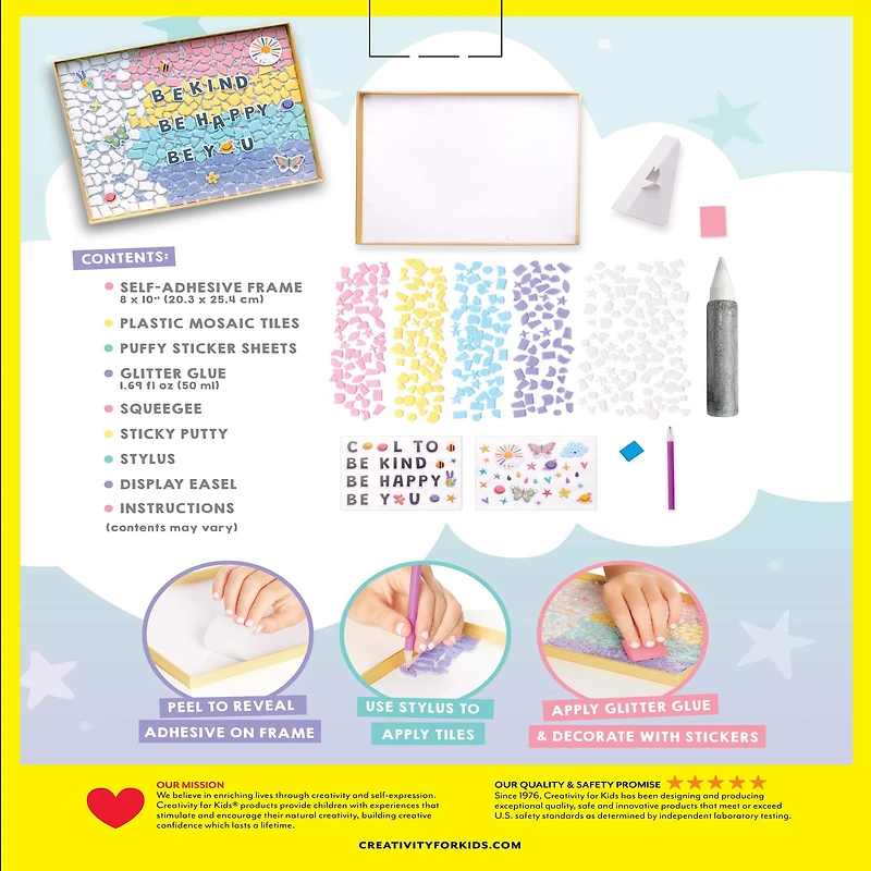 Creativity for Kids® Rainbow Mosaic