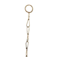 35" Gold Sun & Stars Metal Eclectic Windchime