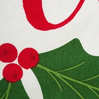 DII® Red & Green Boughs Of Holly Dishtowel Set
