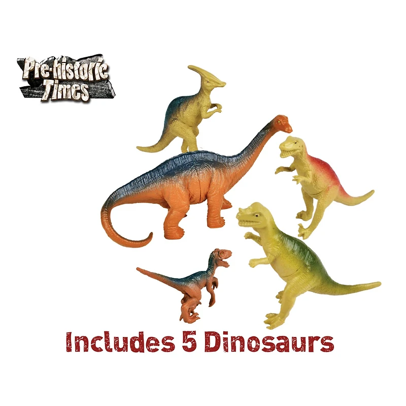 Red Box Toy® Dinosaur Park with Light & Sound T-Rex & Triceratops