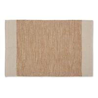 DII® Stone Variegated Border Hand-Loomed Rug, 2ft. x 3ft.