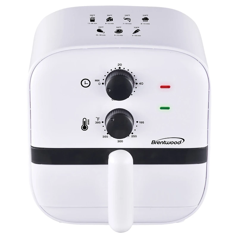 Brentwood White 1qt. 700 Watt Electric Air Fryer