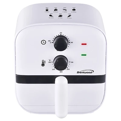 Brentwood White 1qt. 700 Watt Electric Air Fryer