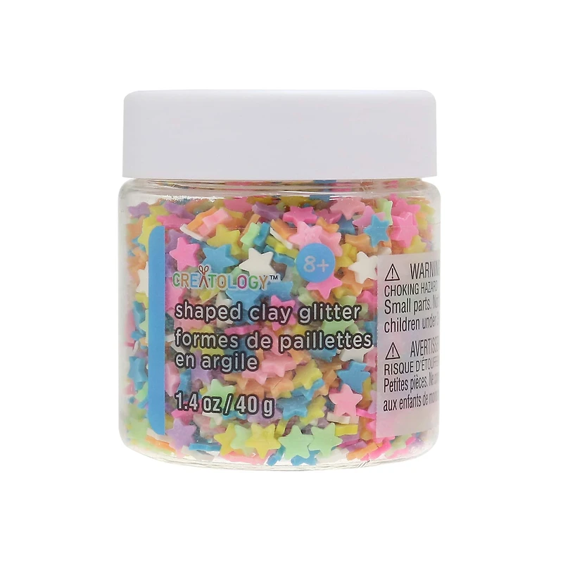 Star Shaped Clay Glitter by Creatology™