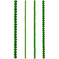 Glass Faceted Rondelle Beads by Bead Landing