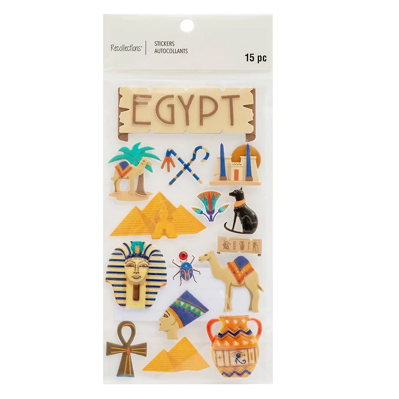 Egypt Dimensional Stickers by Recollections™