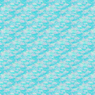 Fabric Editions Turquoise Abstract Dot Cotton Fabric