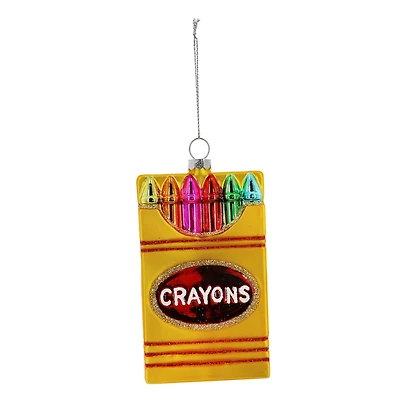 5" Crayons Glass Ornament by Ashland®