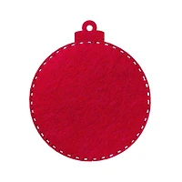 Wonderland Crafts Snowman Ornament Bead Embroidery on Wood Kit