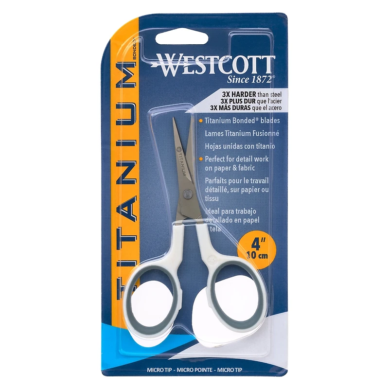 6 Pack: Westcott® Straight Titanium Scissors