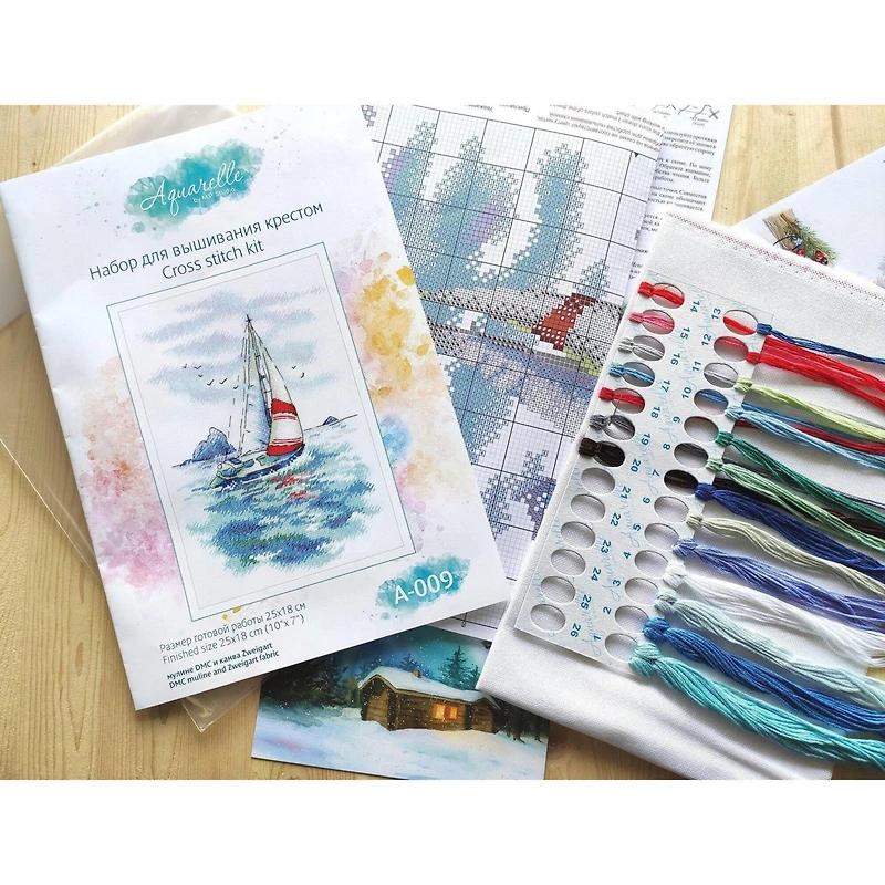 MP Studia Sea Regatta Cross Stitch Kit