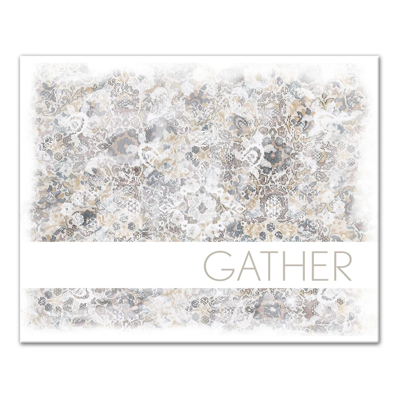 Faded Gather Canvas Wall Art