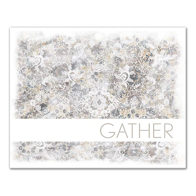 Faded Gather Canvas Wall Art