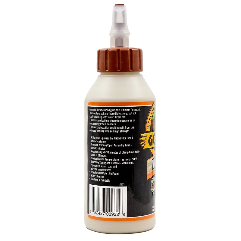 Gorilla Glue® 8oz. Ultimate Wood Glue