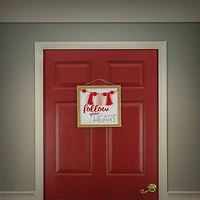 13" Valentine's Day Collection Red Follow Your Heart Hanging Wall Decoration