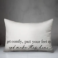 20" x 14" Get Comfy Indoor/Outdoor Throw Pillow
