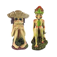 Design Toscano Svenska & Theodor Garden Trolls Sculpture Set