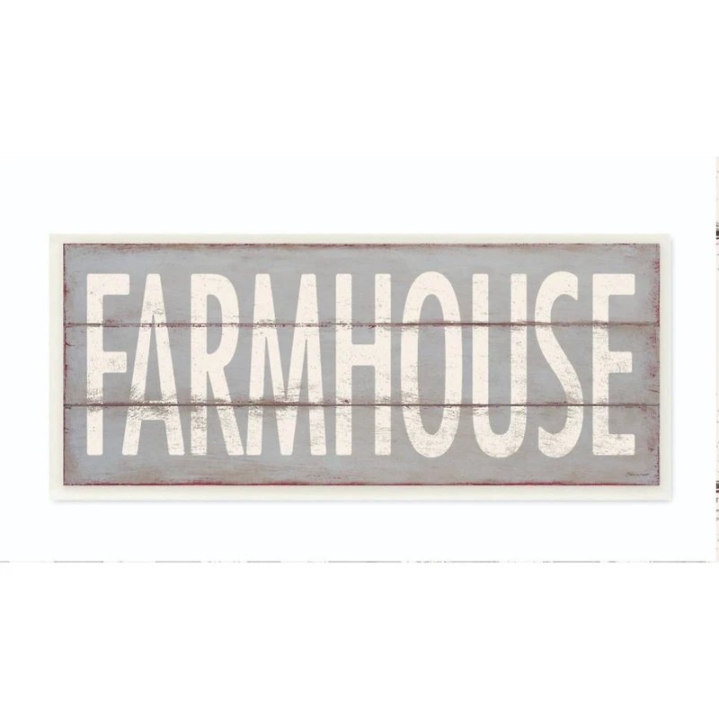 Stupell Industries Farmhouse Rustic Wall Sign