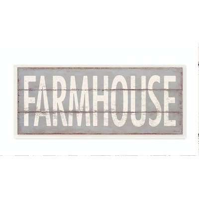 Stupell Industries Farmhouse Rustic Wall Sign