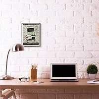 Stupell Industries Extra Strong Trust Wall Art in Black Frame