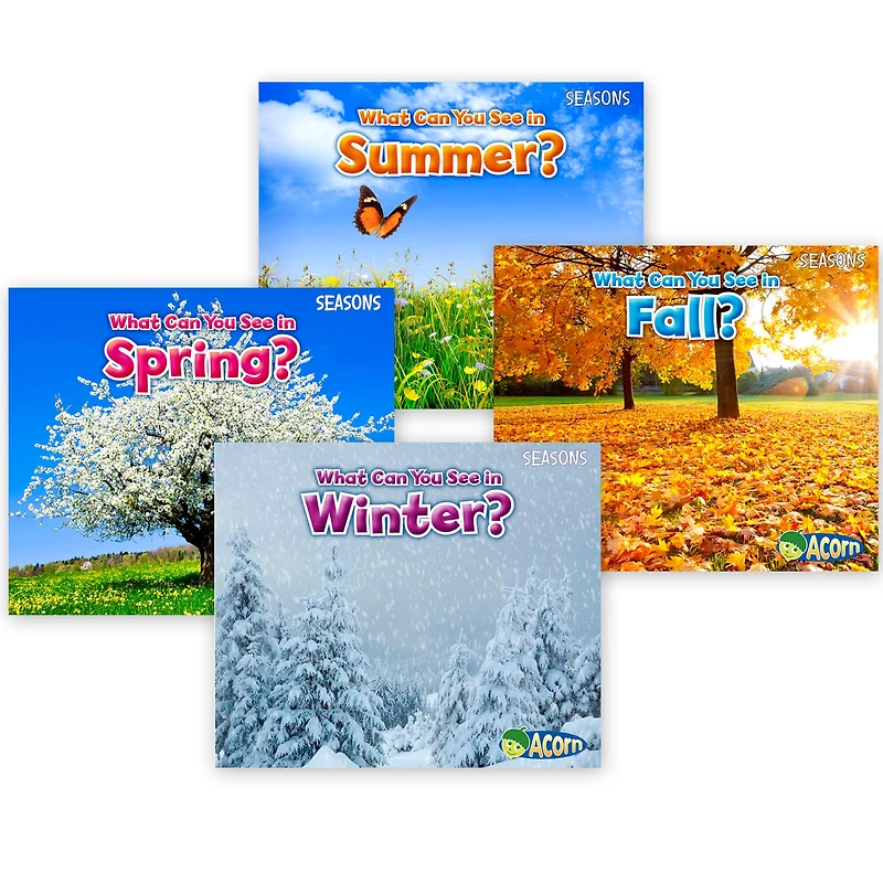 Capstone Press Seasons 4 Book Set