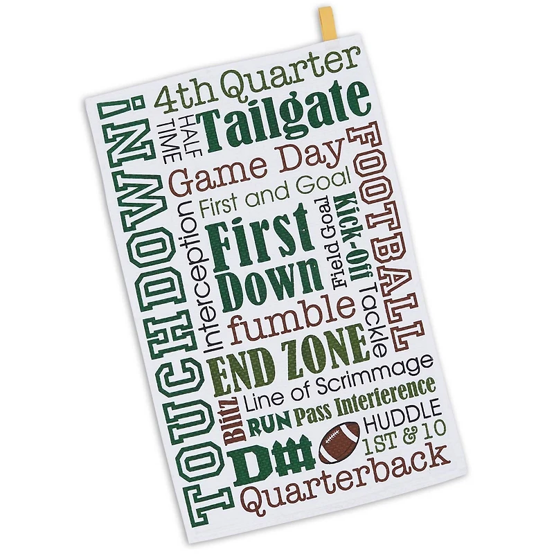 DII® Everything Football Dishtowels, 3ct.