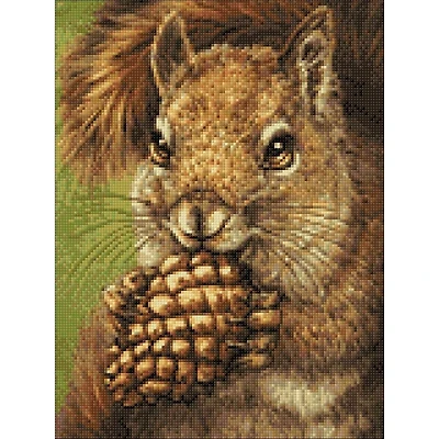 Crafting Spark Squirrel Diamond Painting Kit